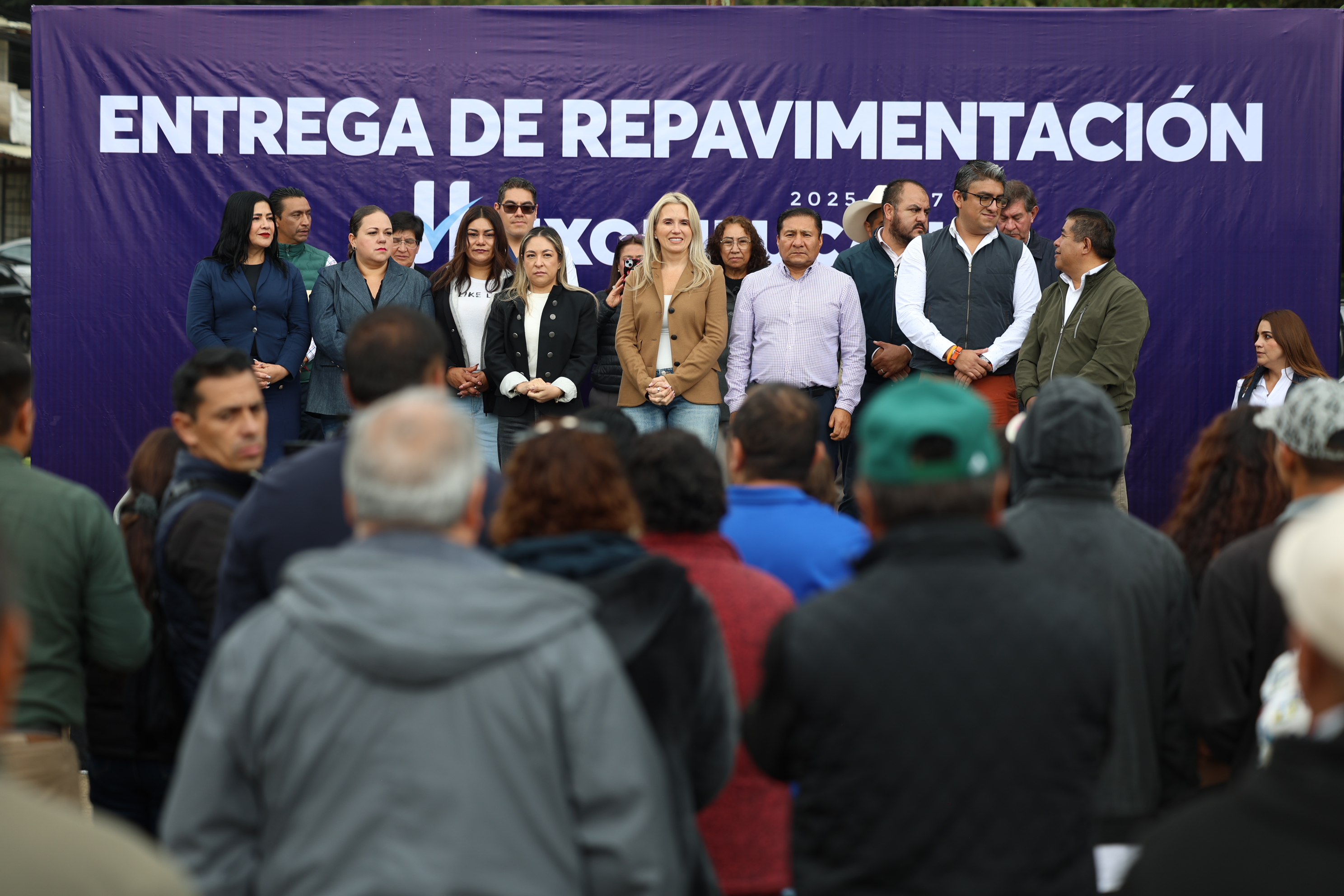 Huixquilucan concluye repavimentación de la carretera hacia La Marquesa