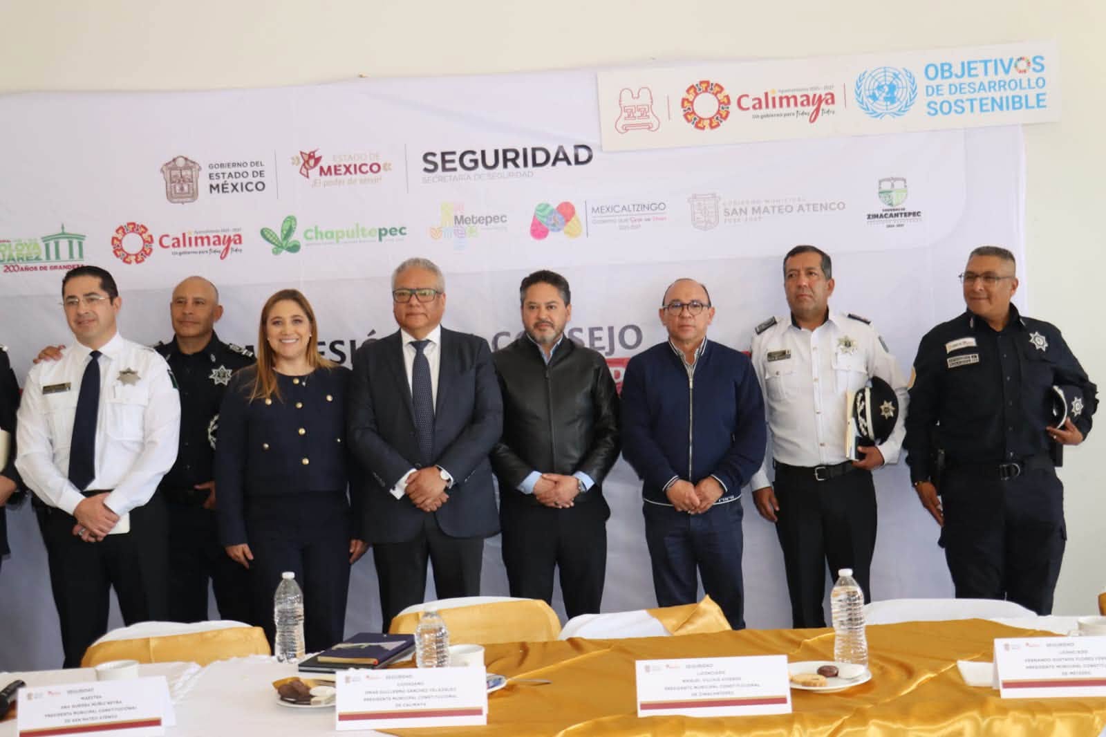 Fortalecen municipios coordinación en seguridad en la Región 14 Toluca